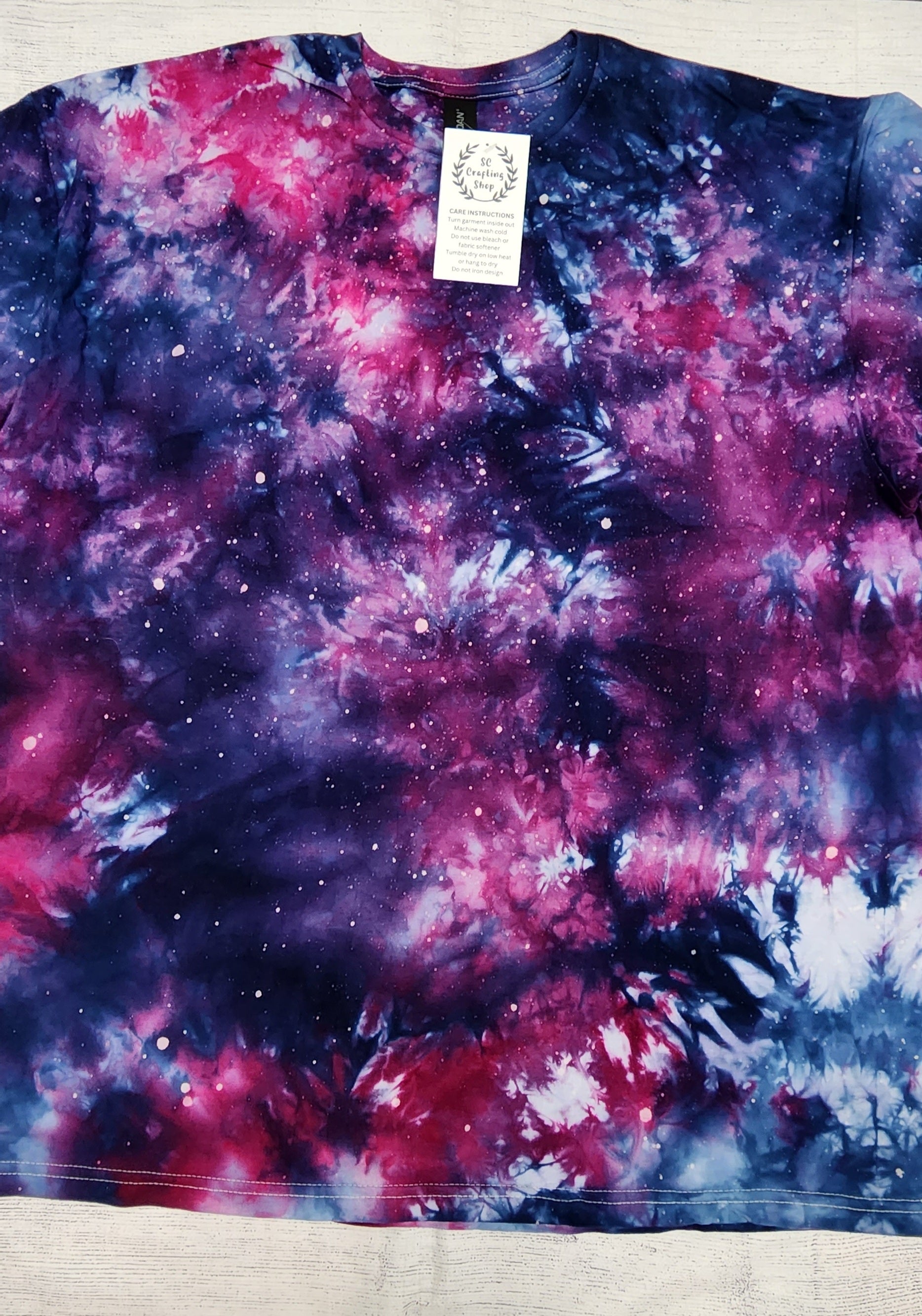 Mama Bear Tye Dye Galaxy Tshirt Small